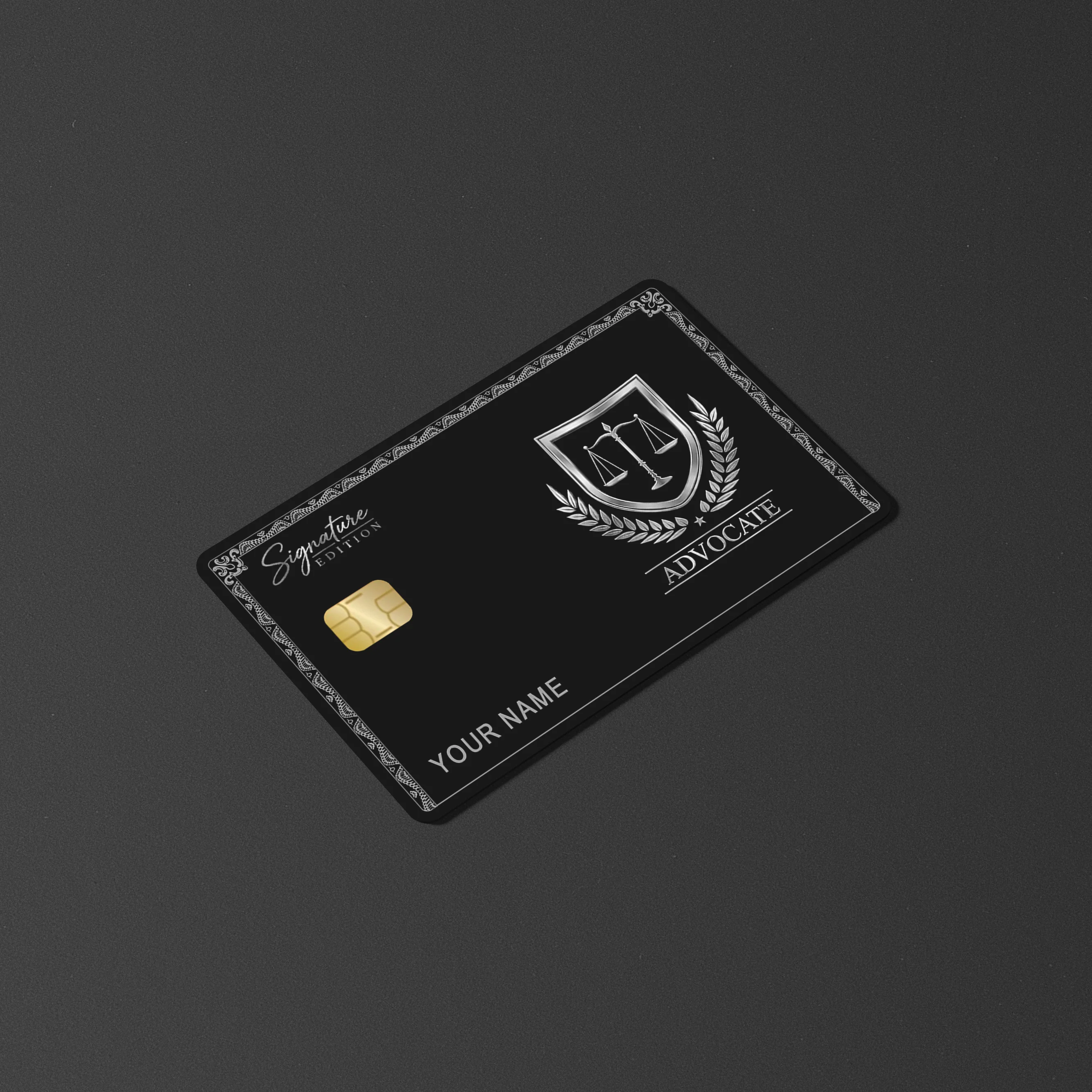Advocate Platinum Signature Edition Card Skin