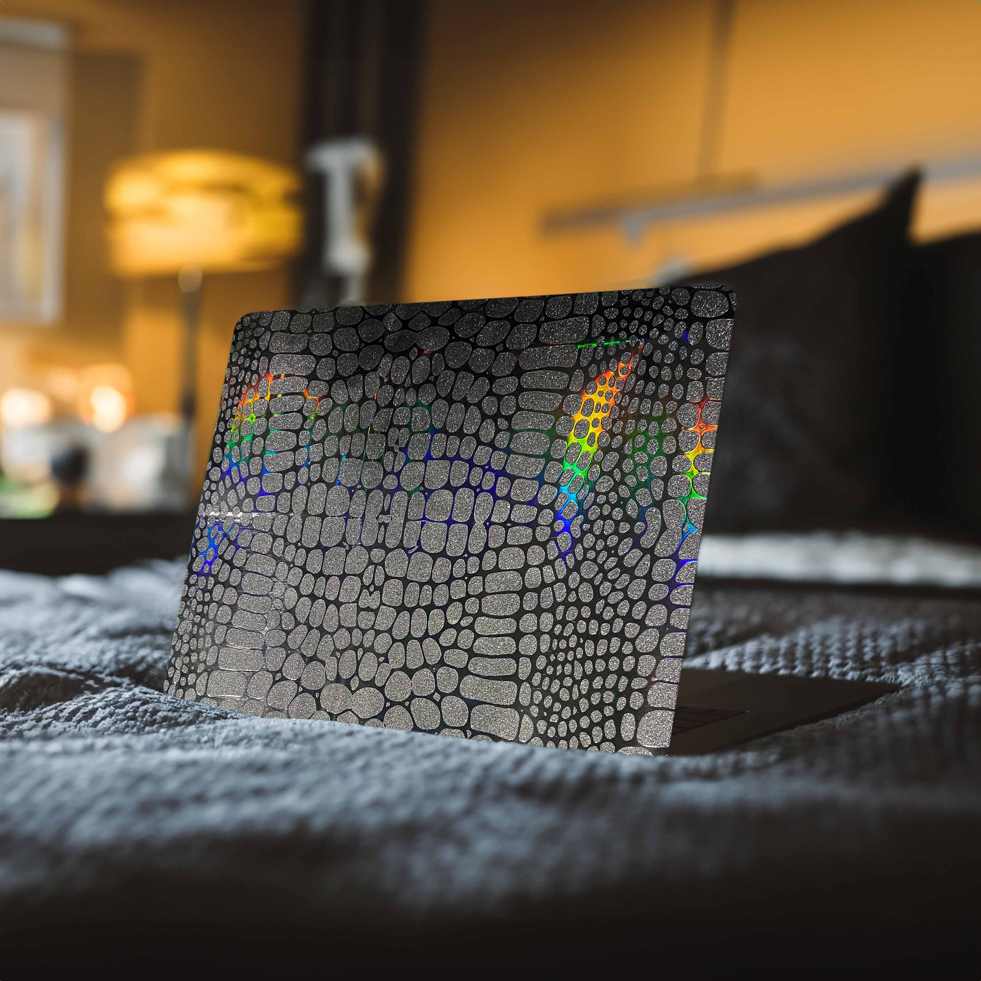 Crocodile Holo Laptop Skin