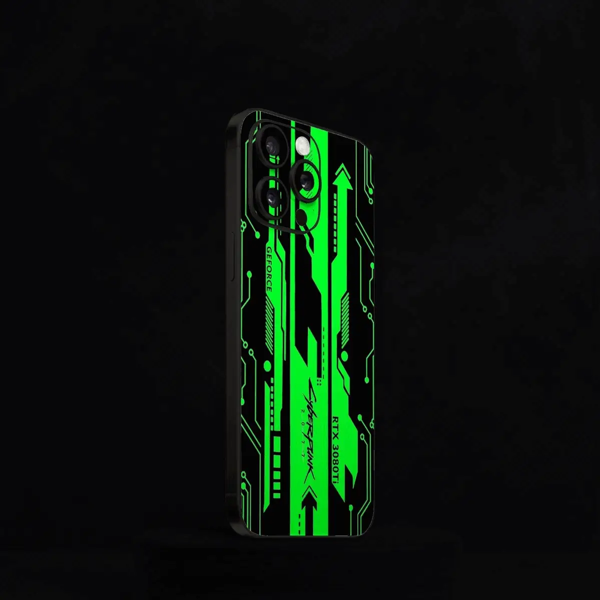 Cyberpunk V1 Dark Neon Mobile Skin