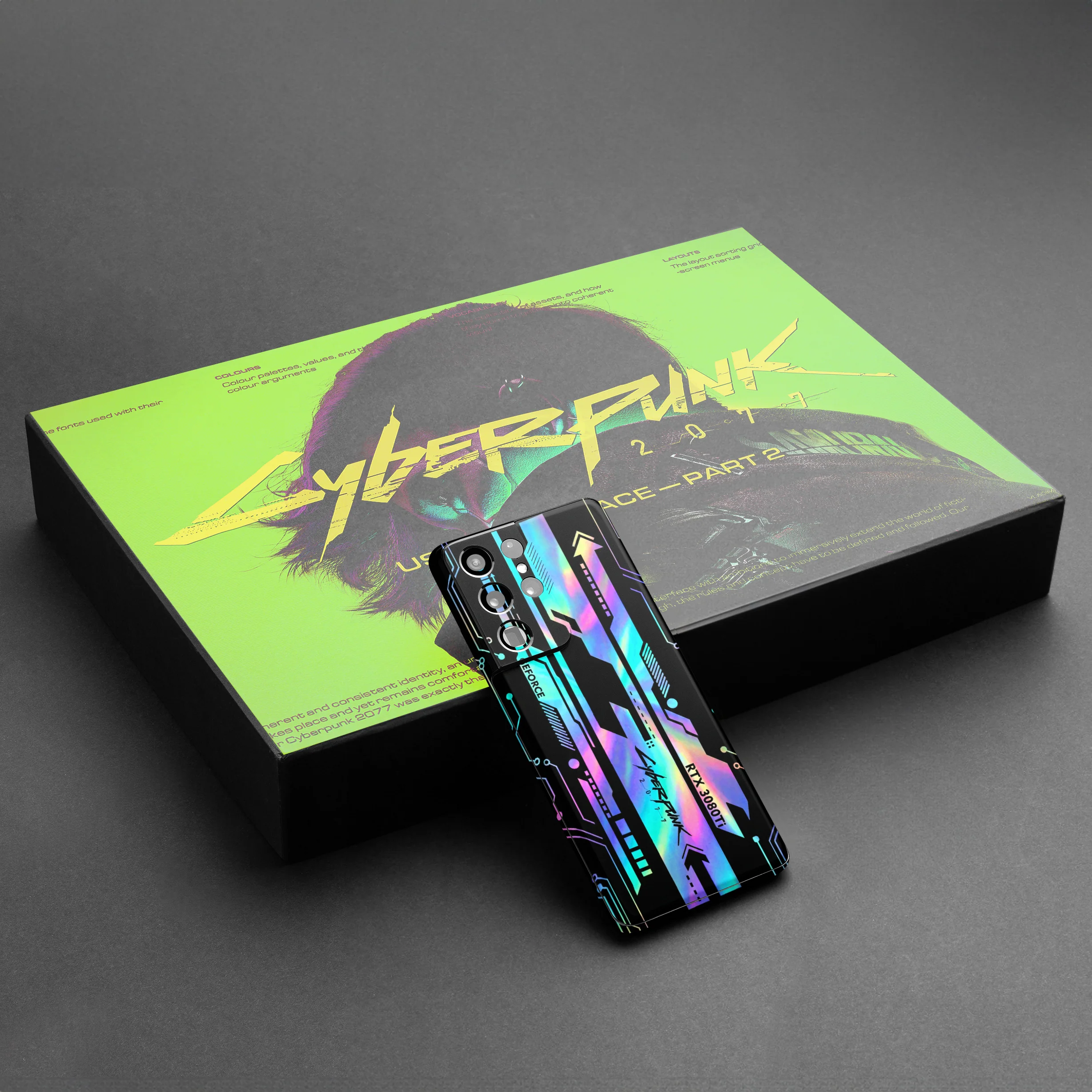 Cyberpunk V1 Gradient Mobile Skin
