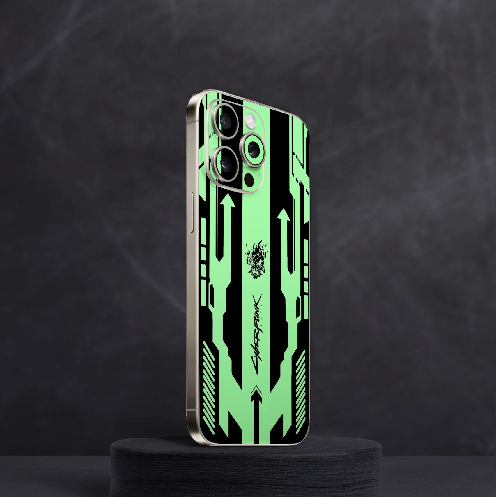 Cyberpunk V2 Dark Neon Mobile Skin - Image 2