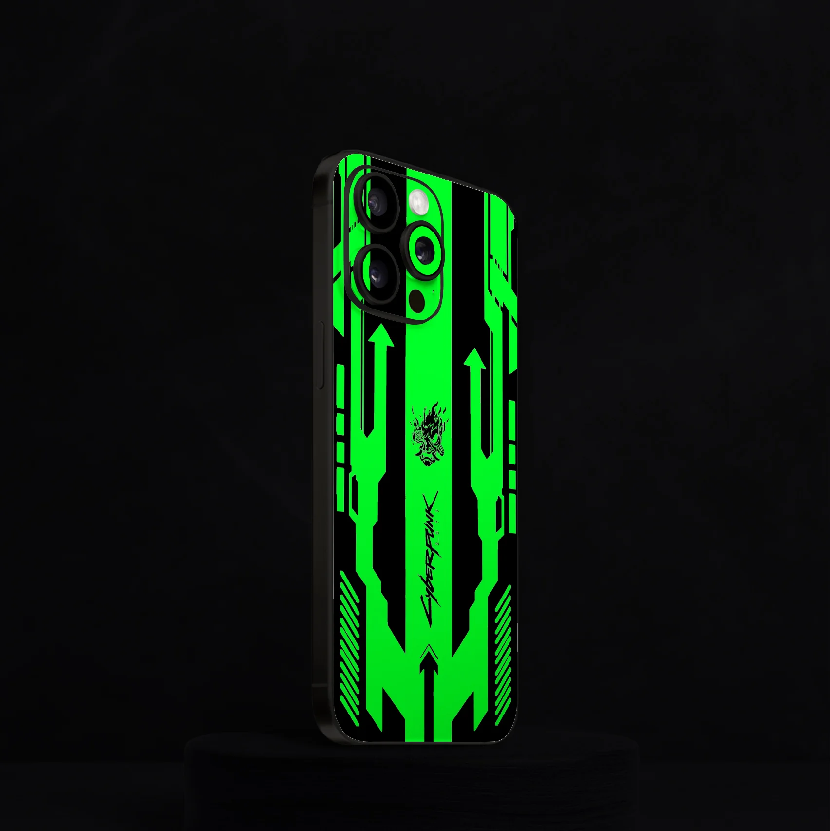Cyberpunk V2 Dark Neon Mobile Skin - Image 3