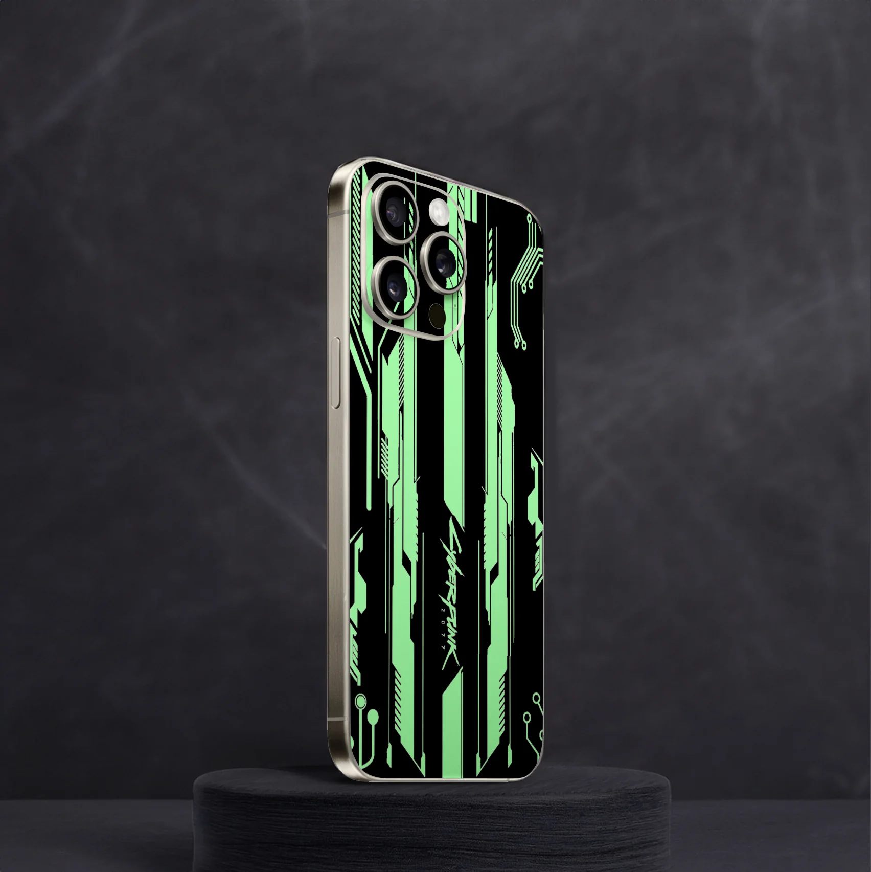 Cyberpunk V3 Dark Neon Mobile Skin - Image 2
