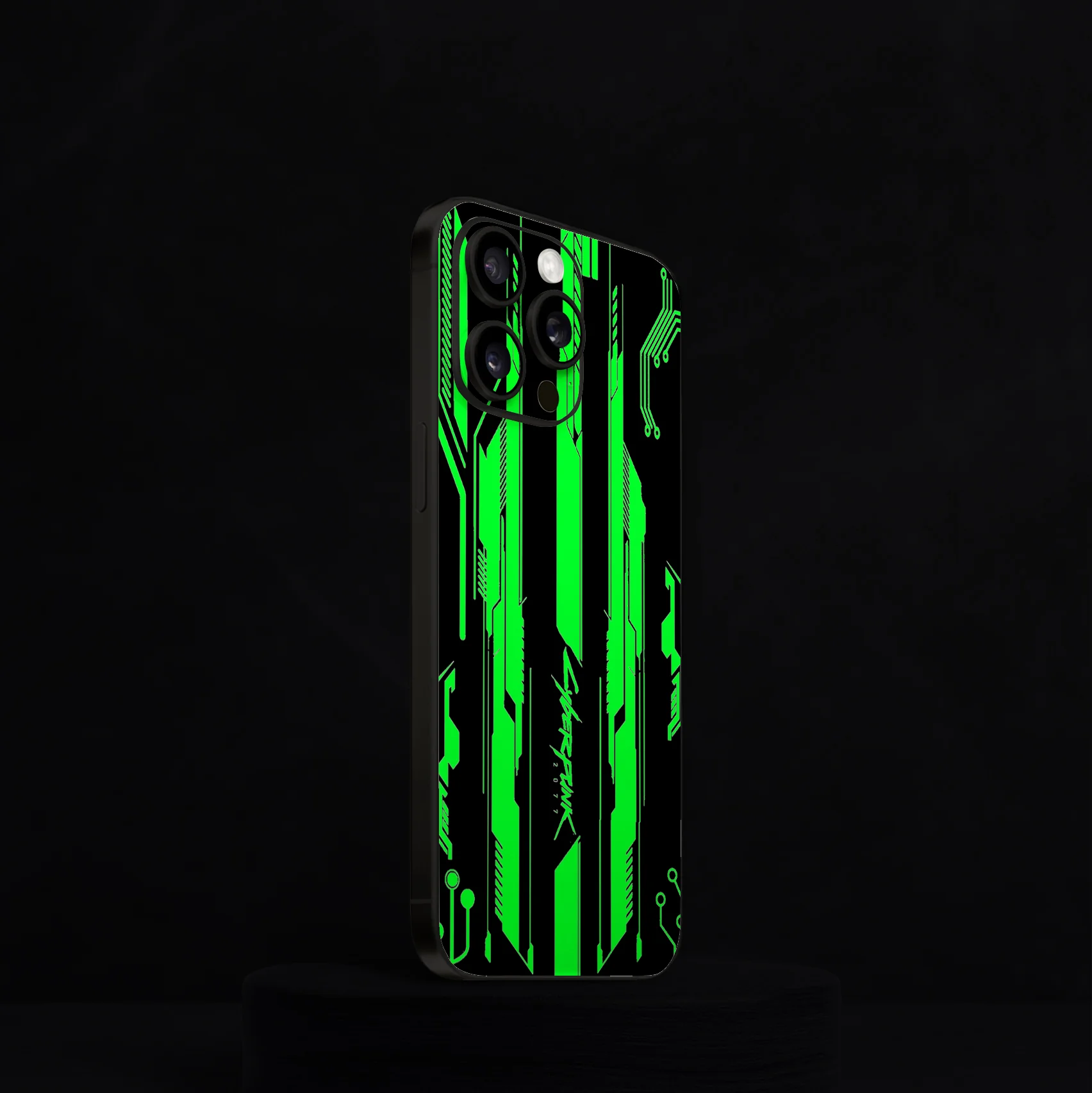 Cyberpunk V3 Dark Neon Mobile Skin - Image 3