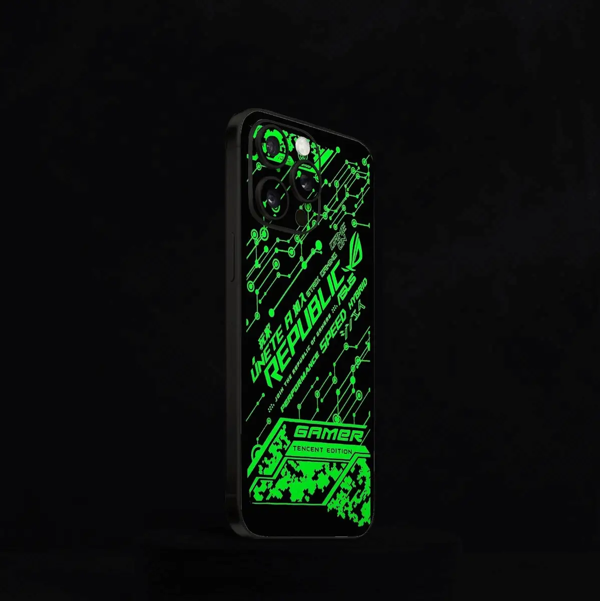 Gamer Neon Mobile Skin