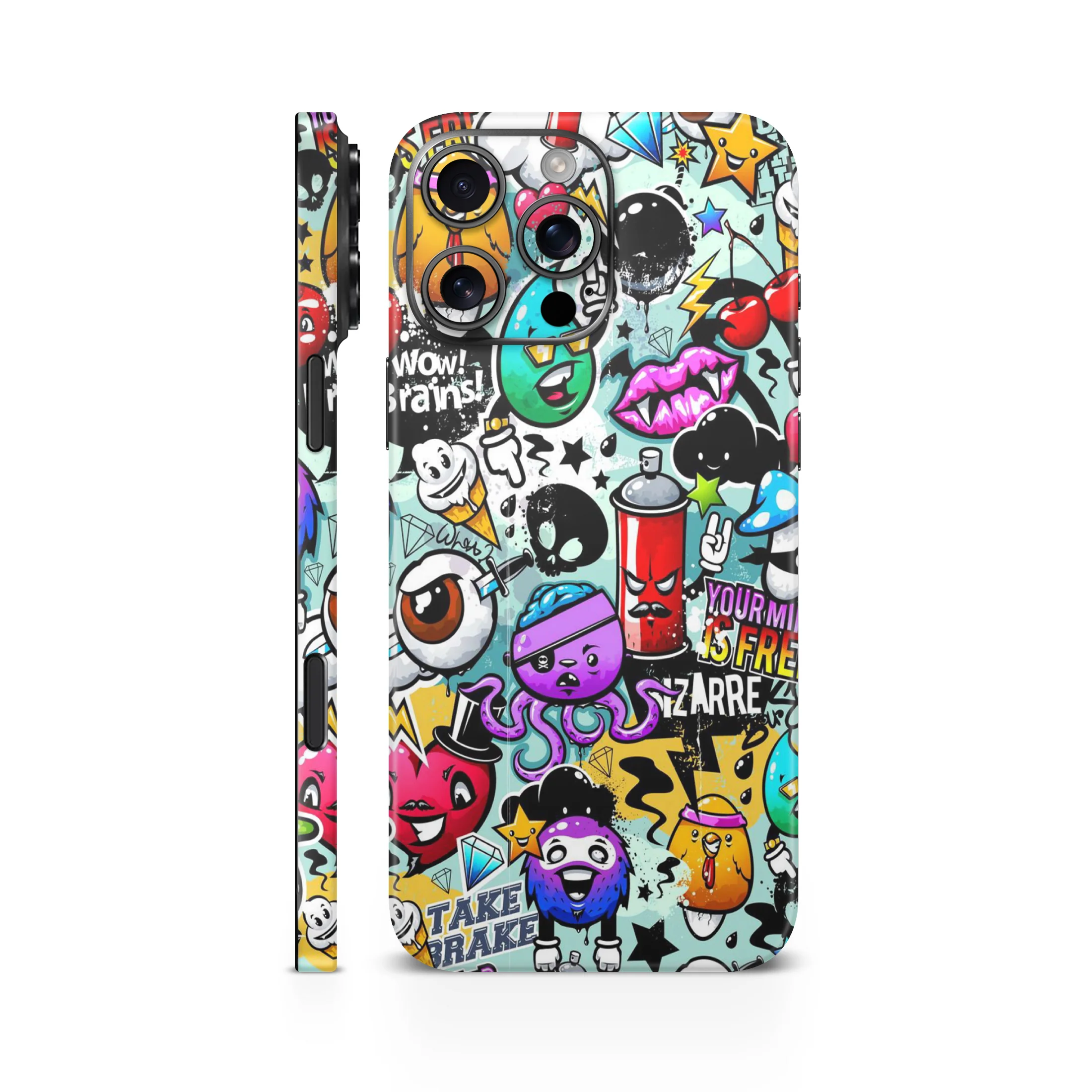 Graffiti Abstract Mobile Skin - Image 2