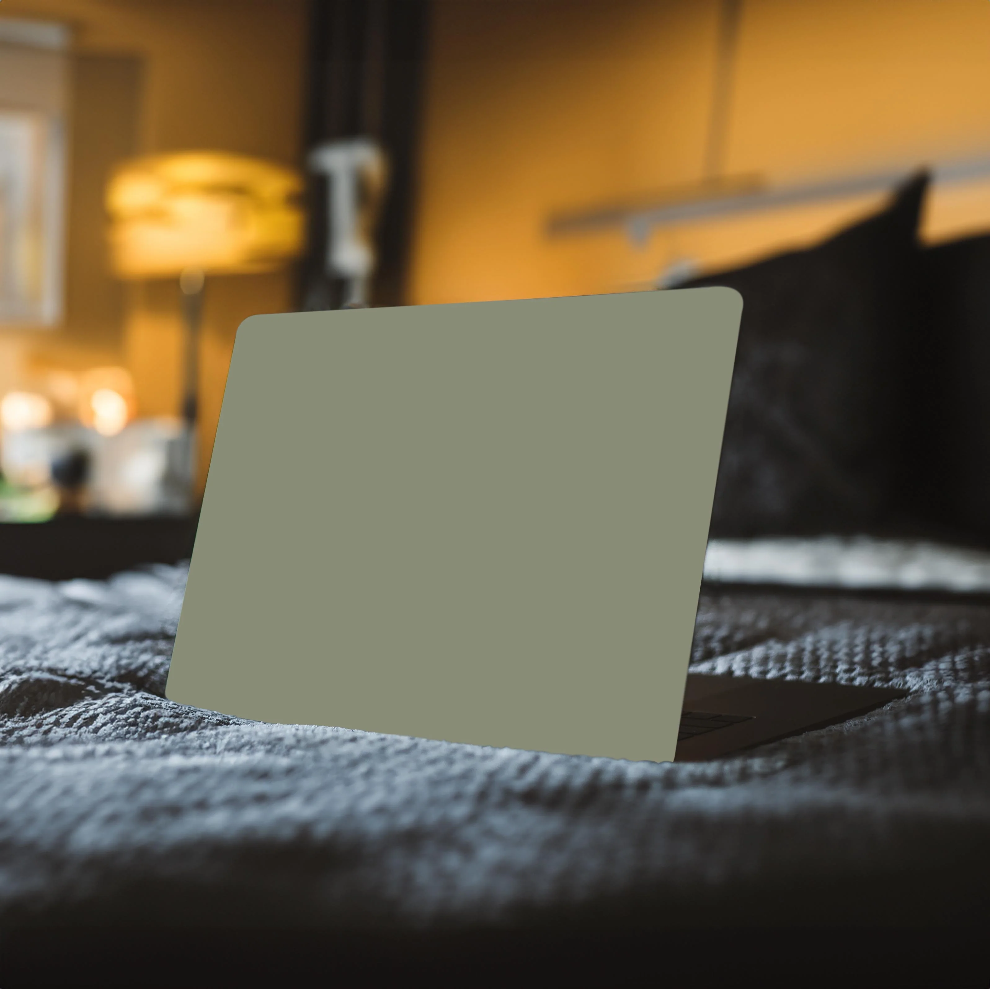 Gray Green Laptop Skin