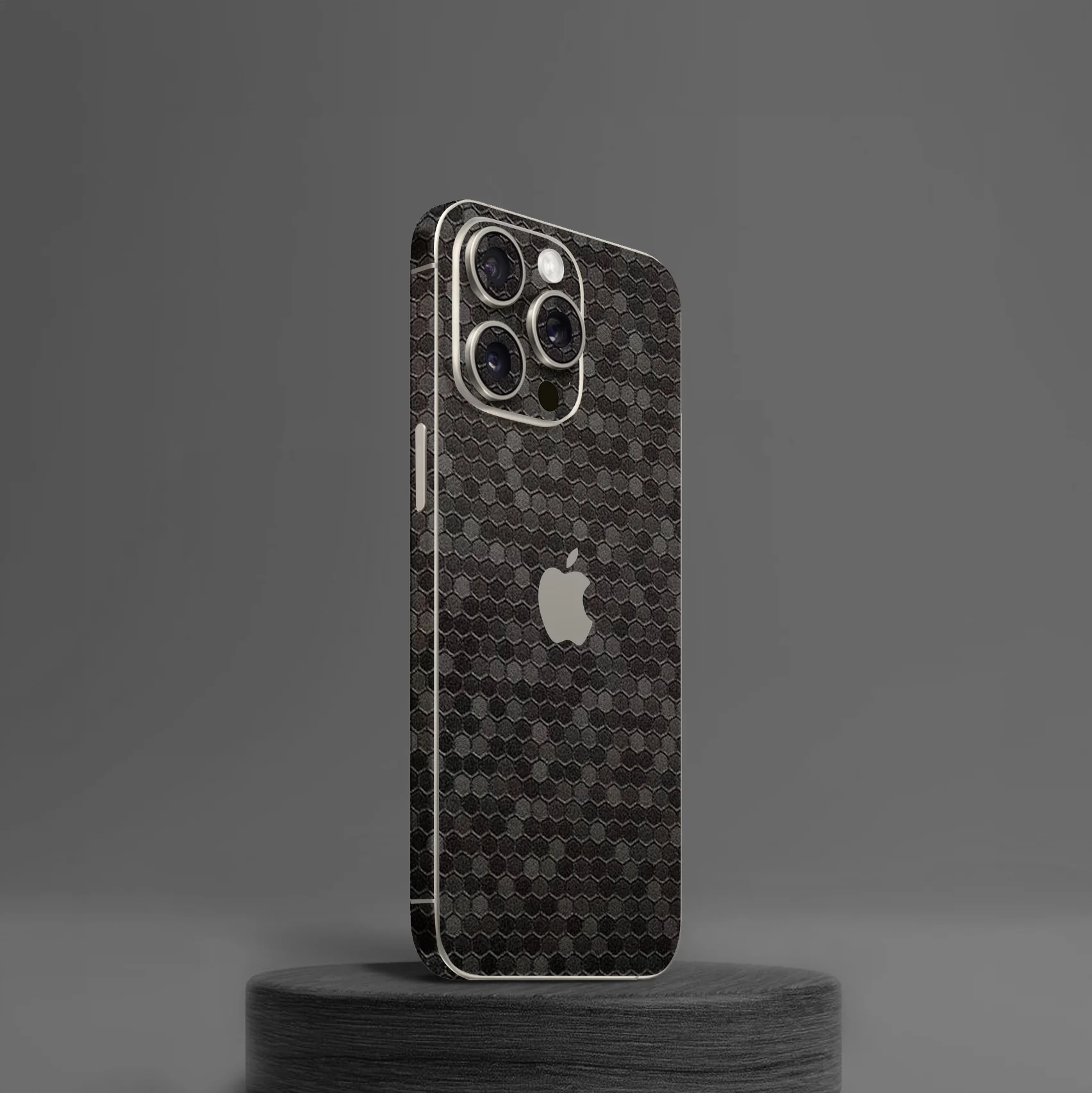 Honeycomb Black Mobile Skin