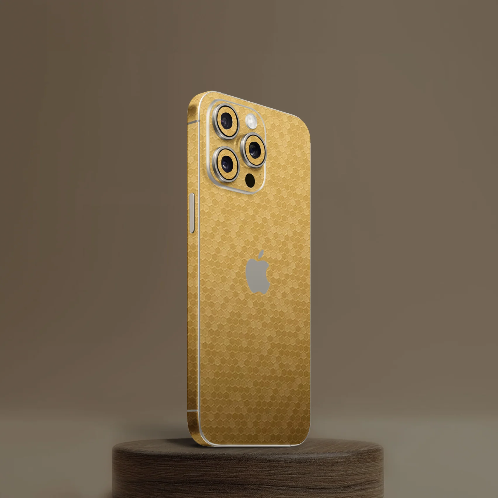 Honeycomb Gold Mobile Skin