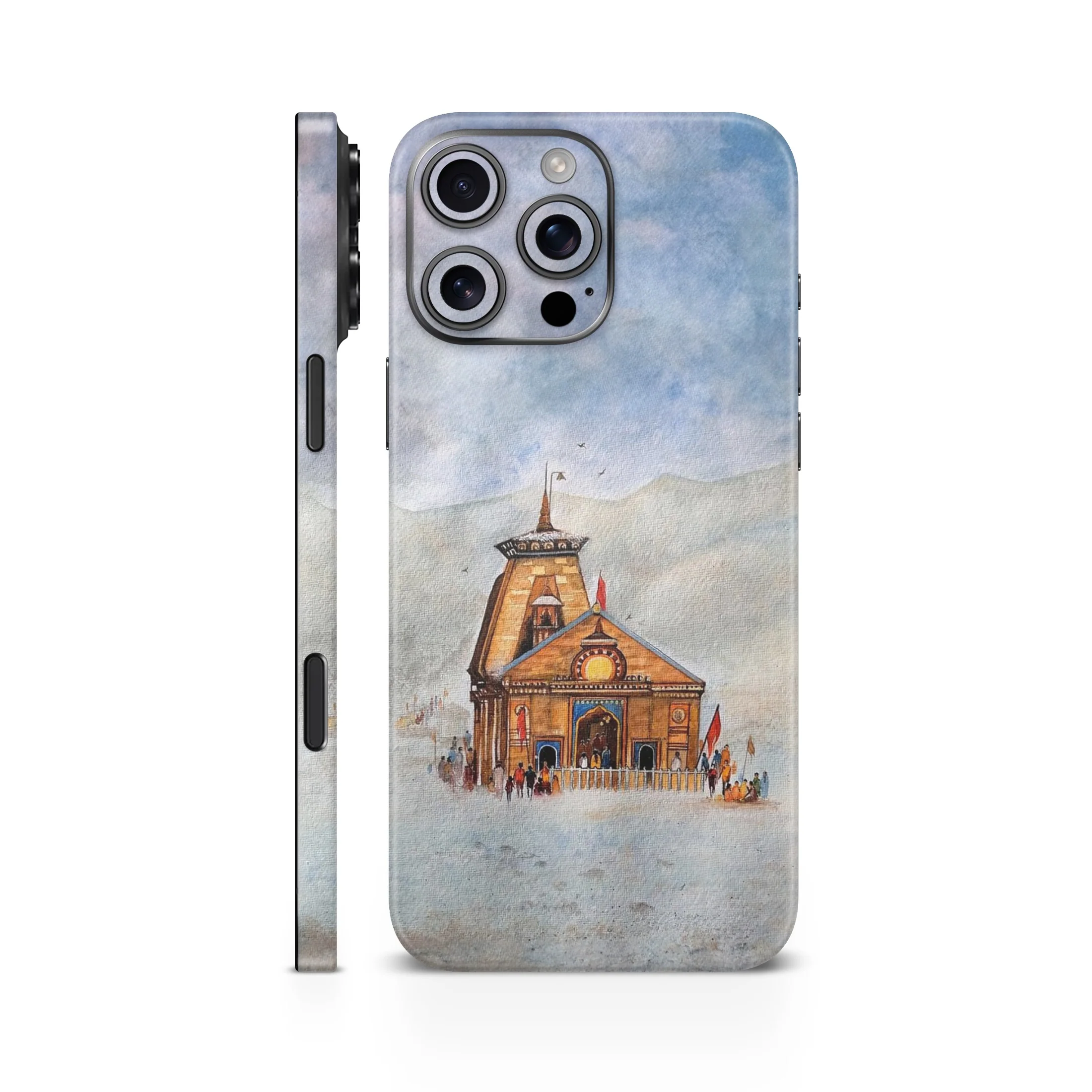 kedarnath Temple Art 1 Mobile Skin