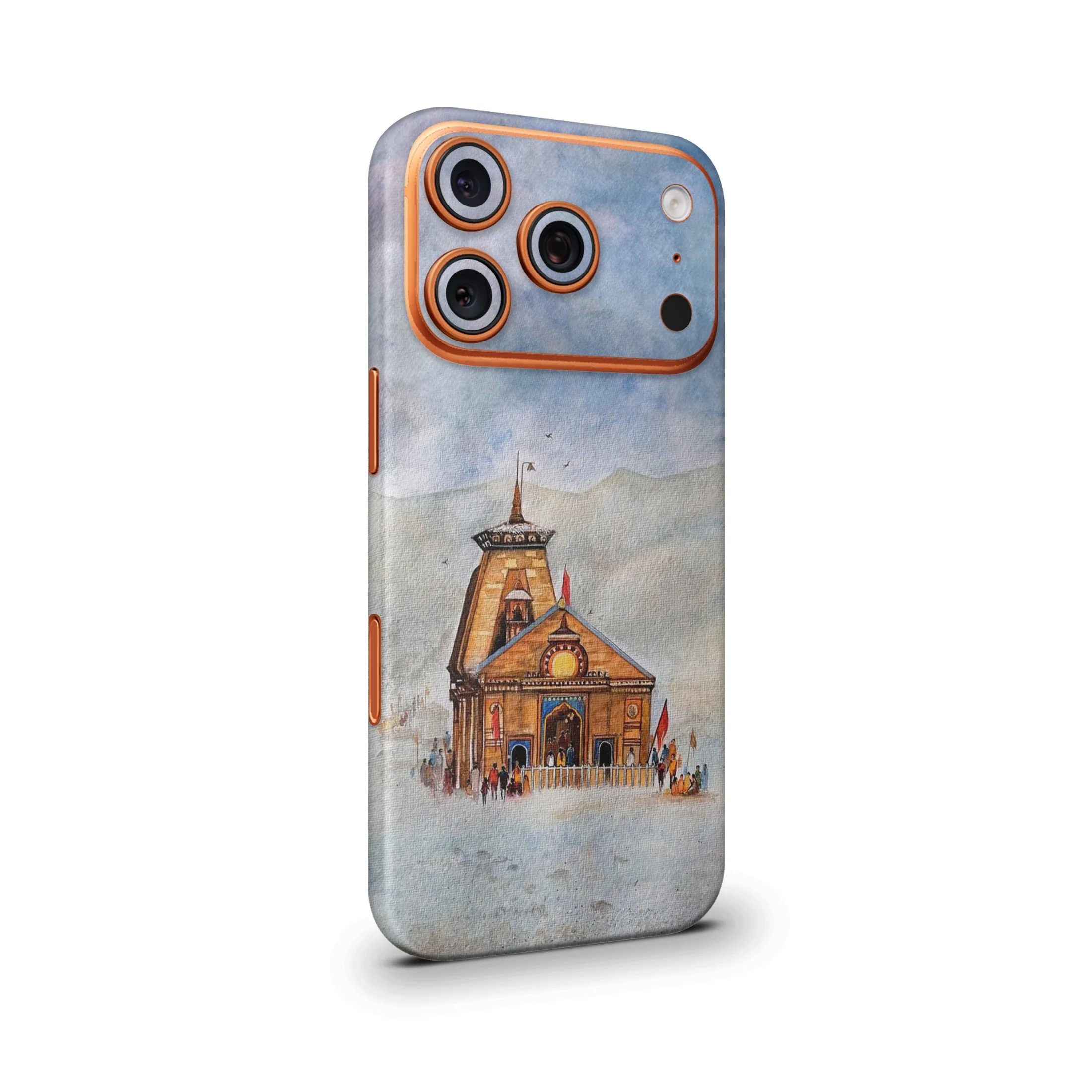 kedarnath Temple Art 1 Mobile Skin - Image 2
