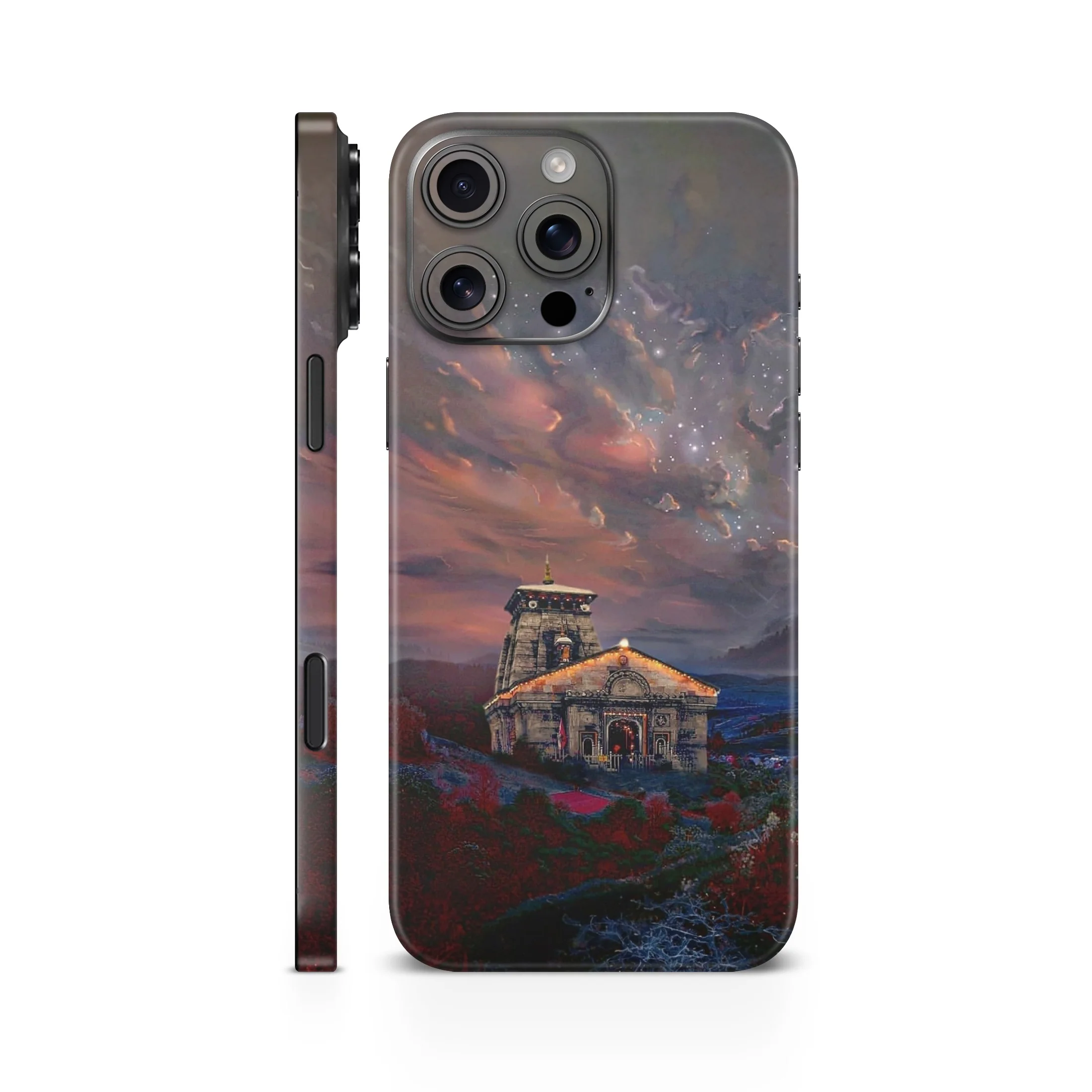 kedarnath Temple Art 2 Mobile Skin