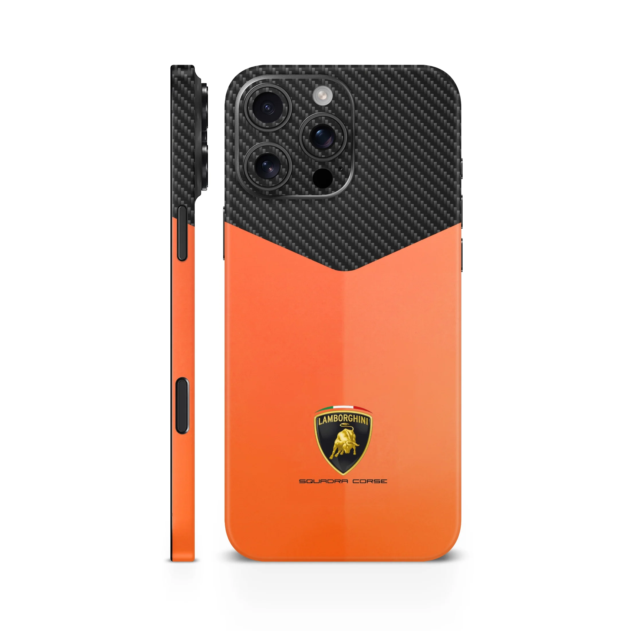 Lamborghini Orange Mobile Skin
