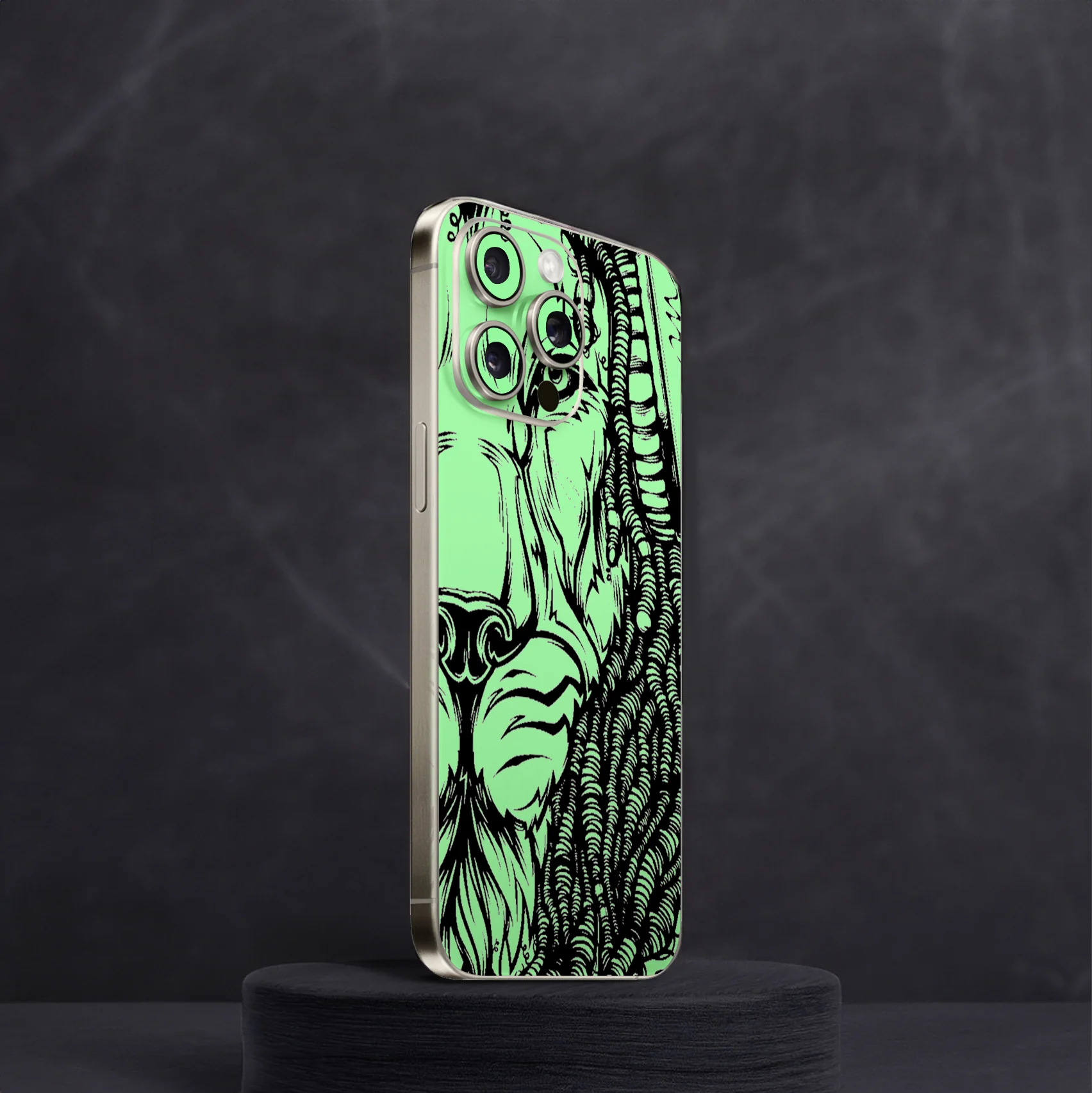 Lion Neon Mobile Skin - Image 2