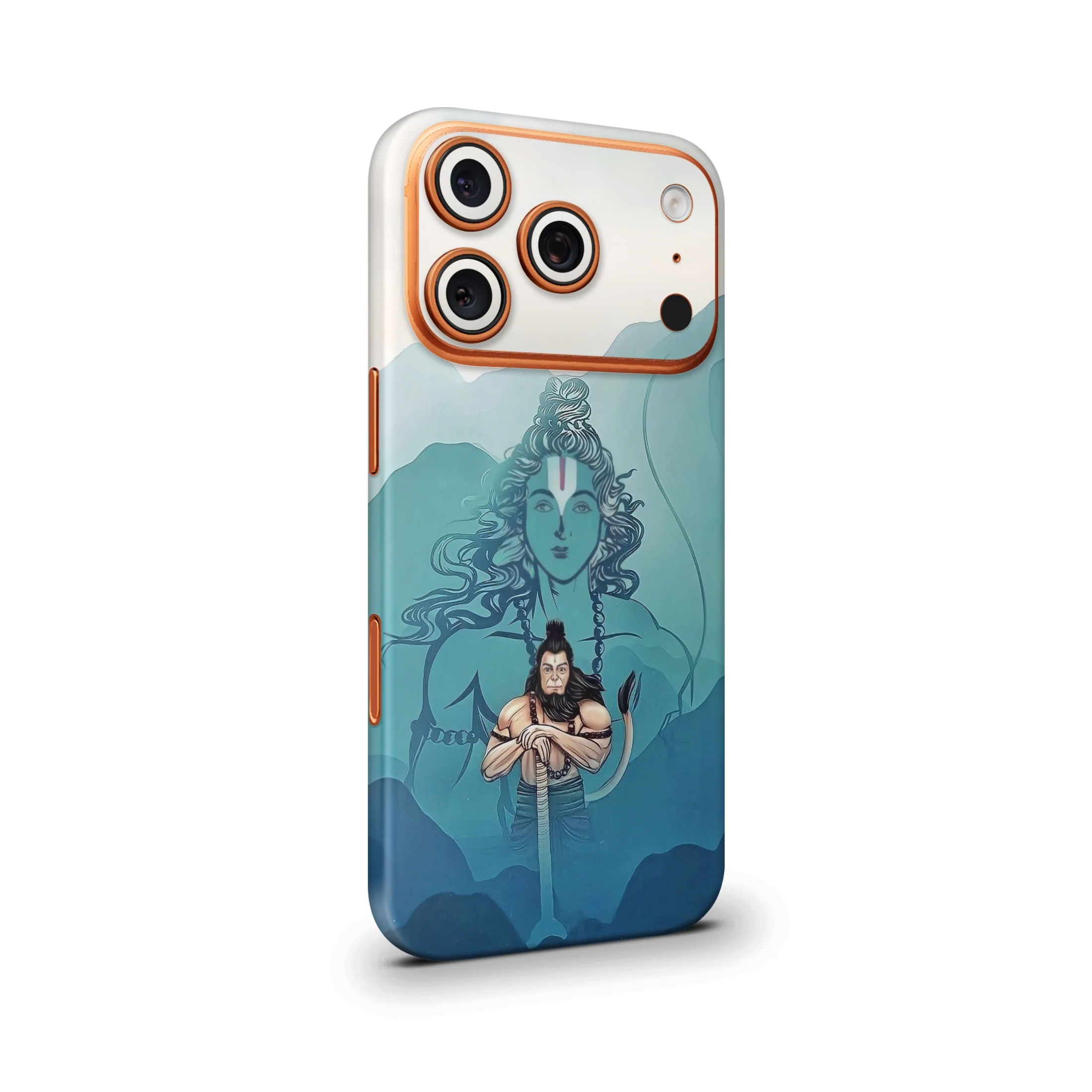 Lord Hanuman Art 5 Mobile Skin - Image 2