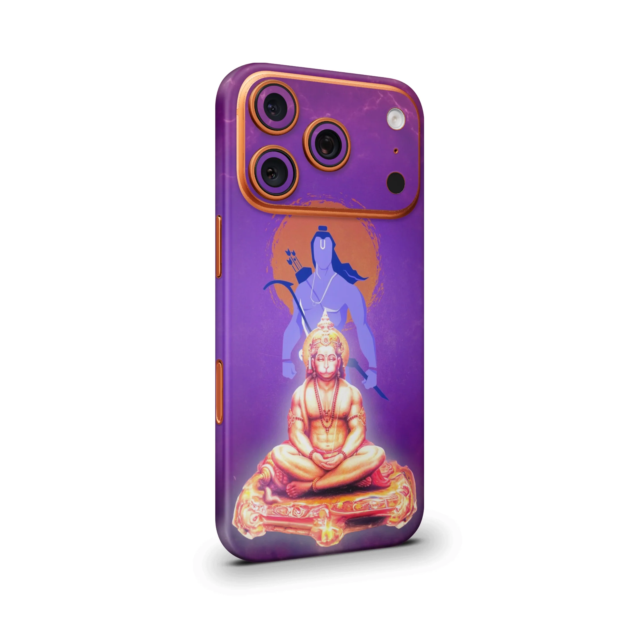 Lord Hanuman Art 6 Mobile Skin - Image 2