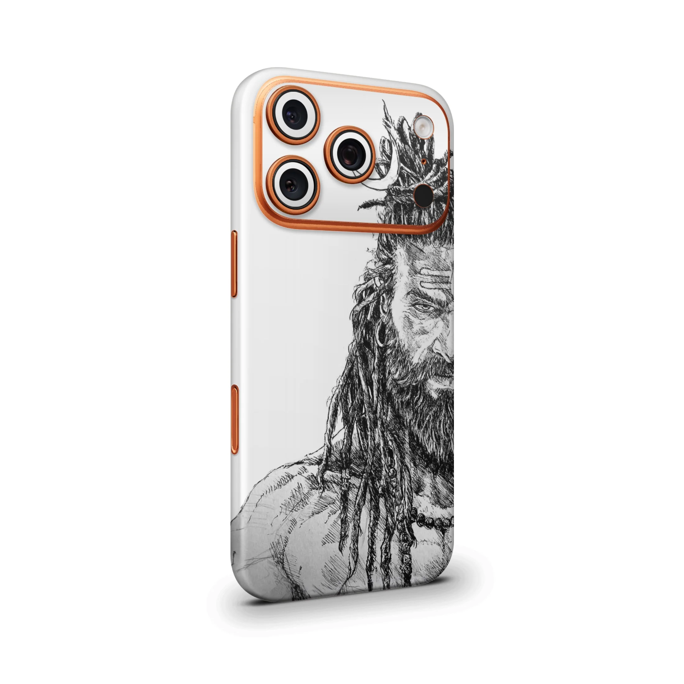 Lord Shiva Art 1 Mobile Skin - Image 2