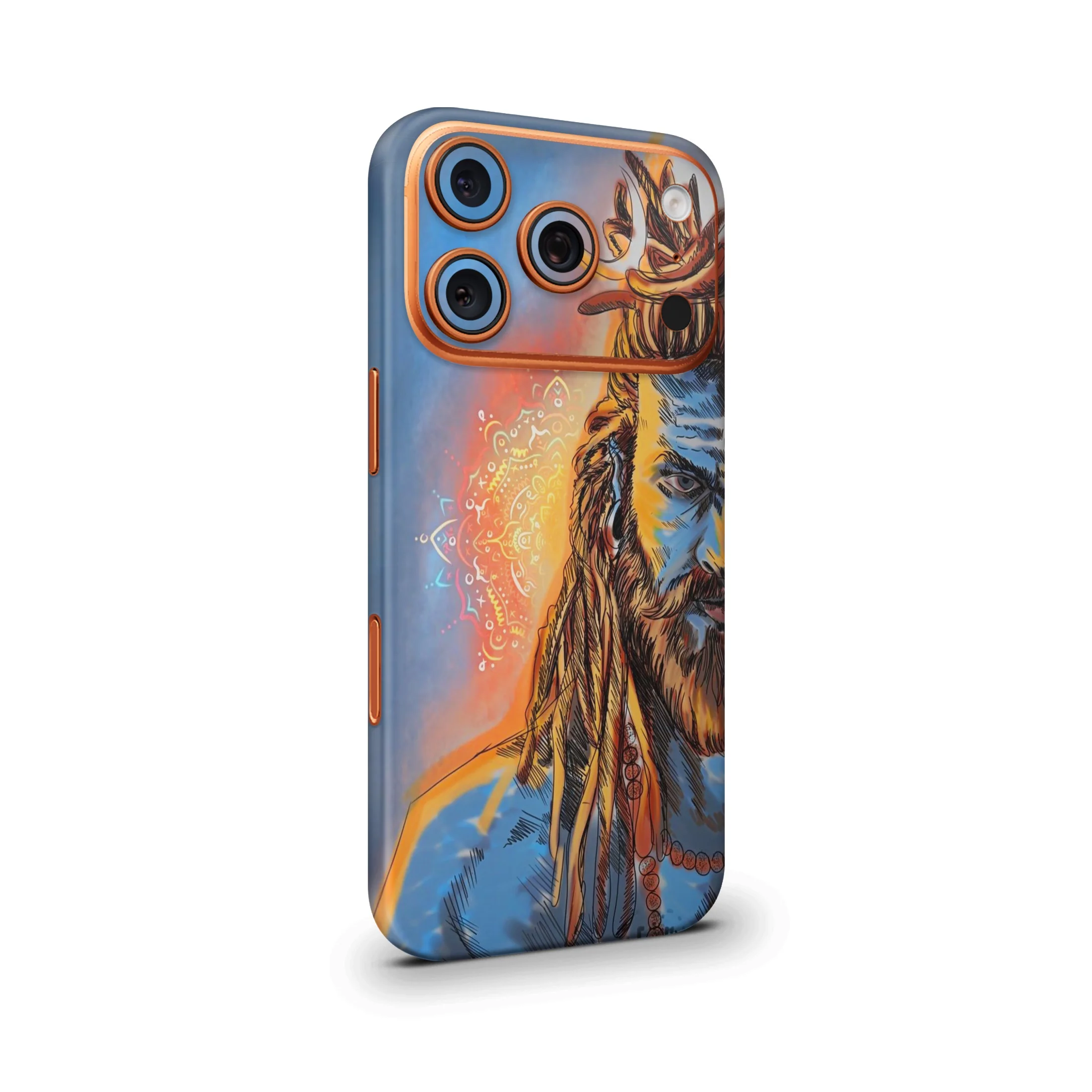Lord Shiva Art 8 Mobile Skin - Image 2