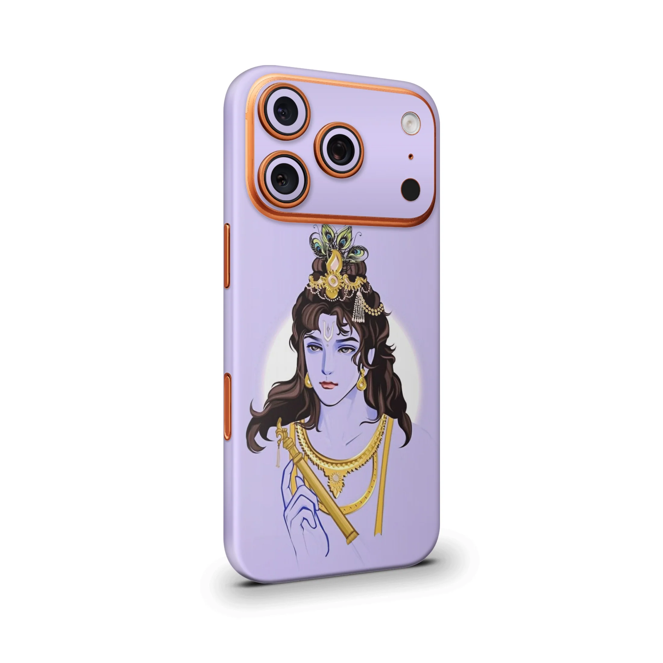 Lord Shri Krishna Art 3 Mobile Skin - Image 2