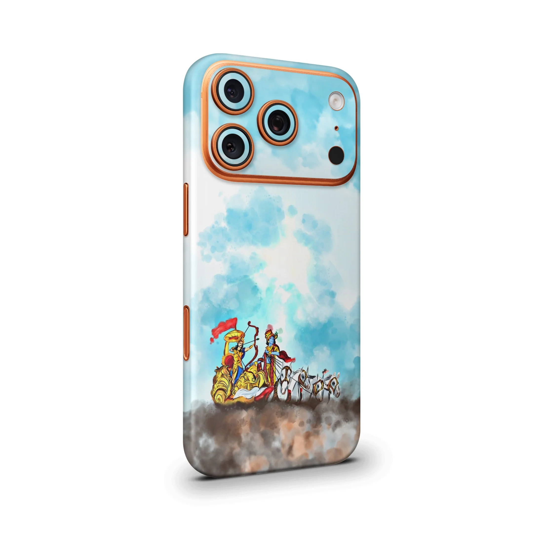 Lord Shri Krishna Art 4 Mobile Skin - Image 2