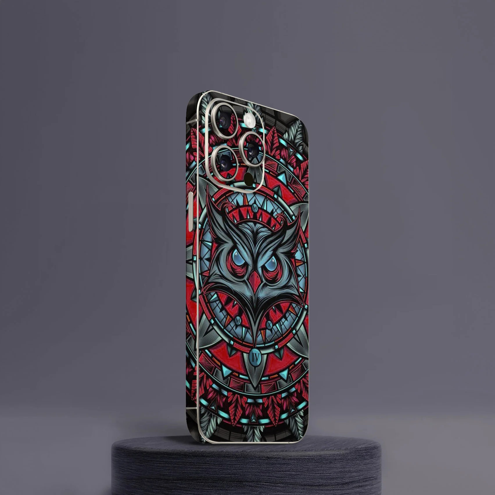 Mighty Owl Red Mobile Skin