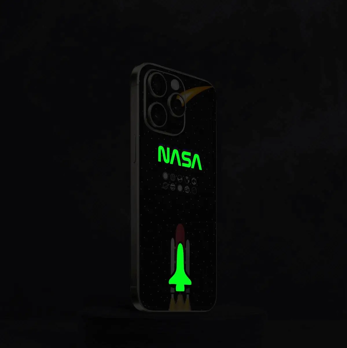 NASA Neon Mobile Skin