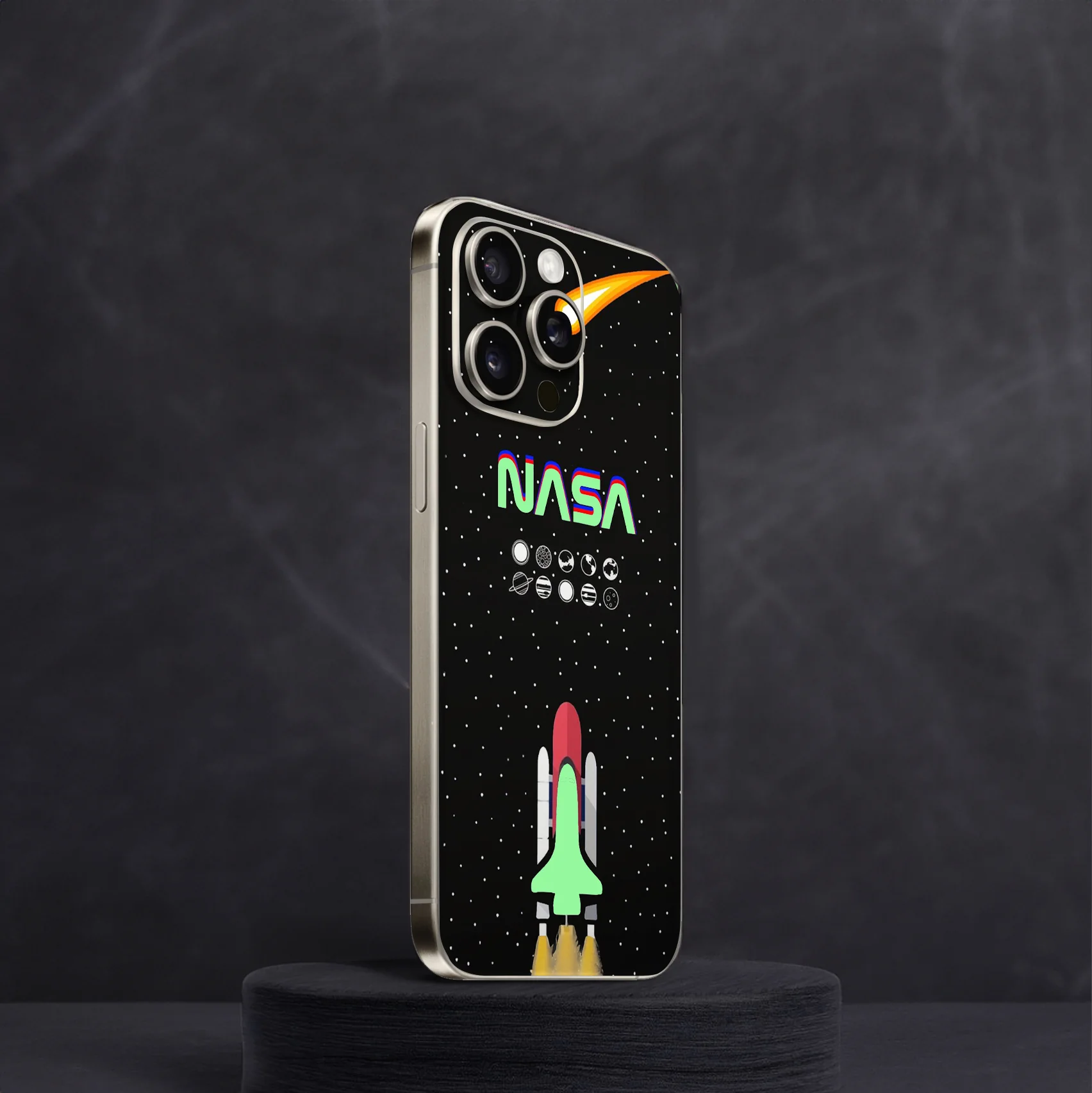 NASA Neon Mobile Skin - Image 2