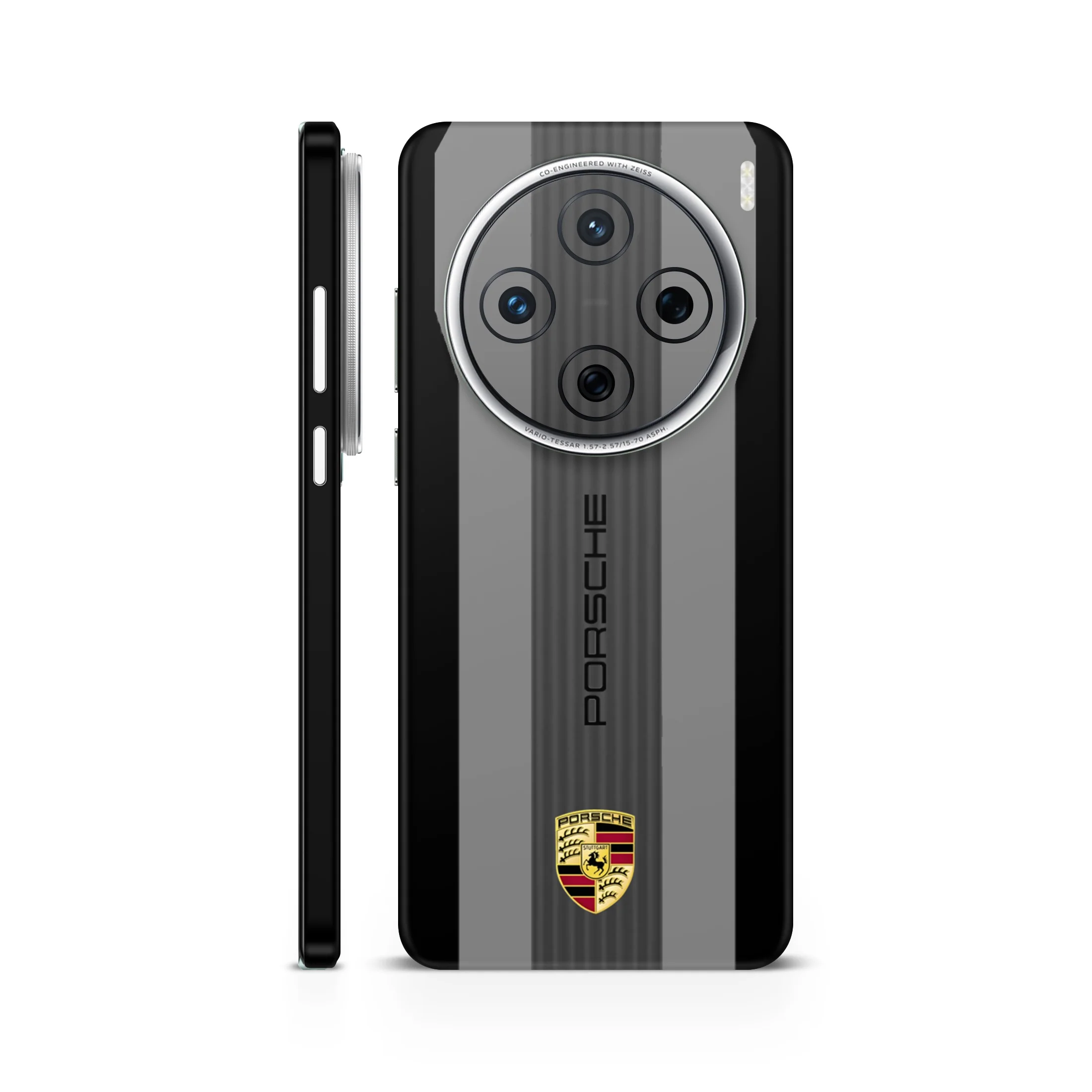 Porsche Black Mobile Skin - Image 2