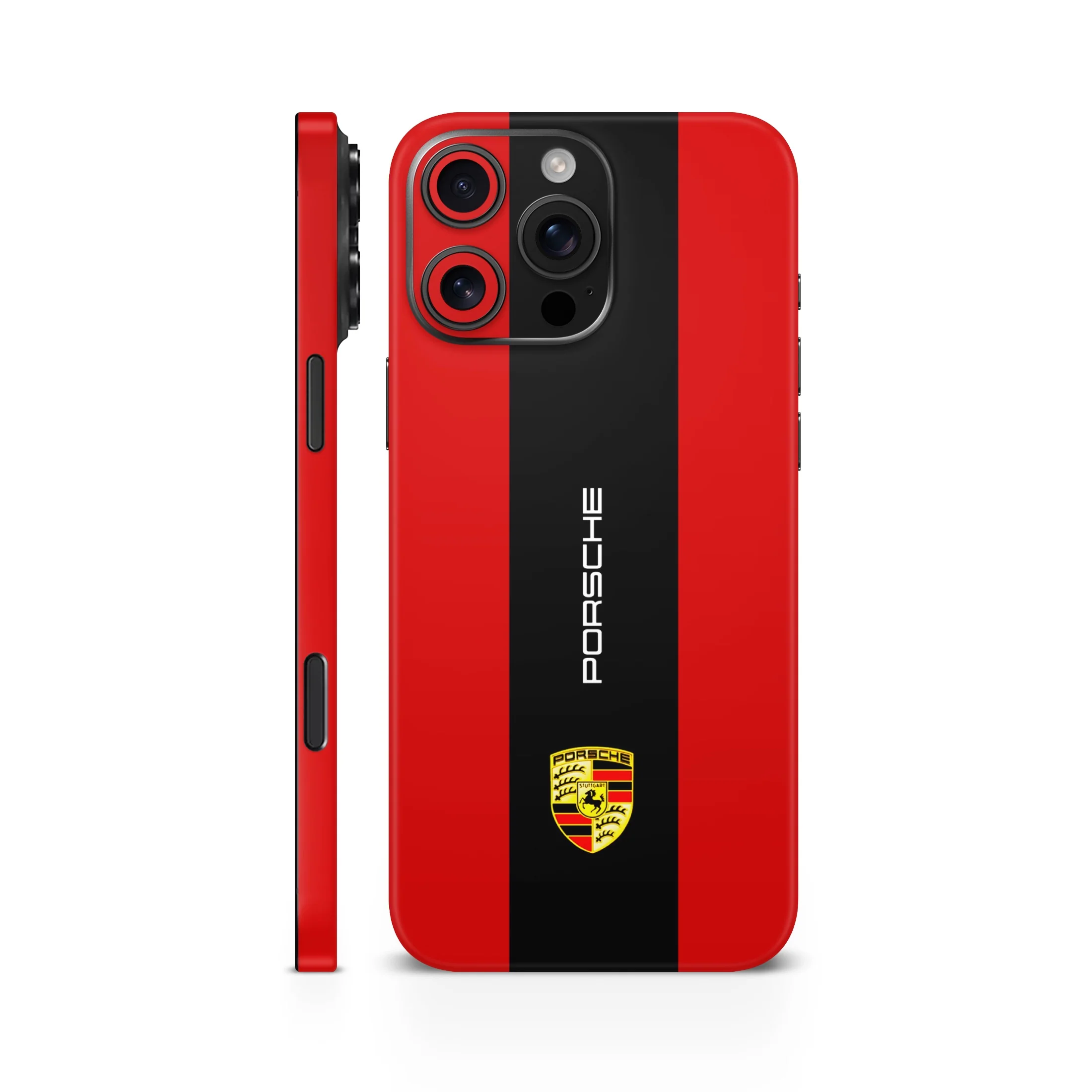 Porsche Red Mobile Skin