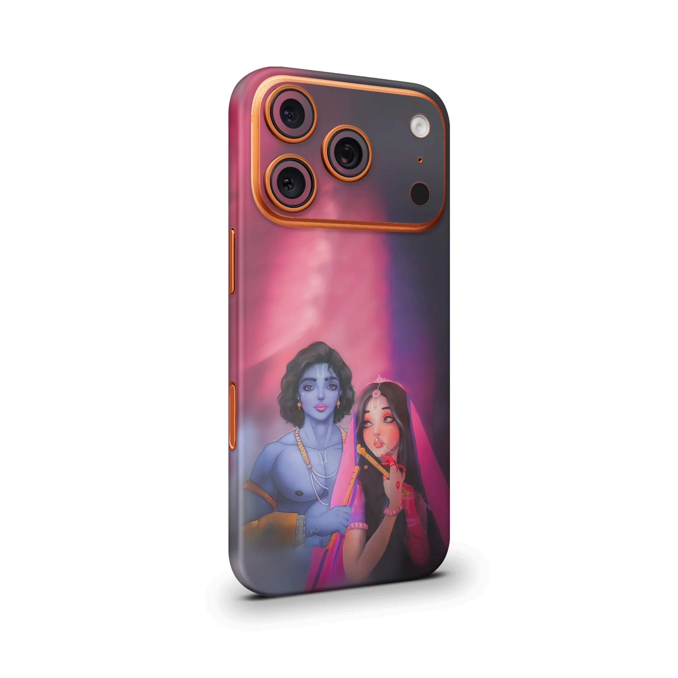 Radha Krishna Art 1 Mobile Skin - Image 2