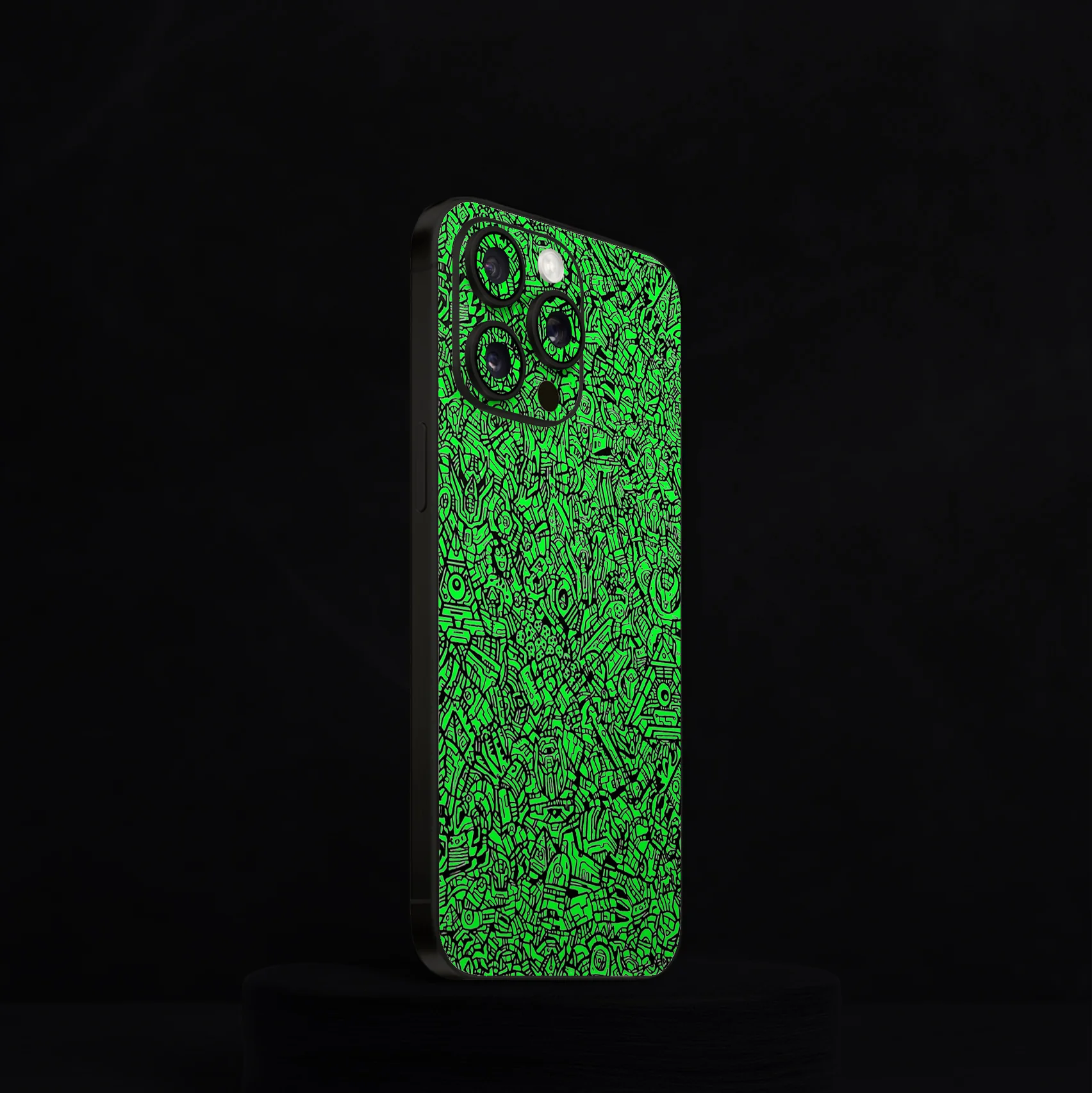 Robot Camo Neon Mobile Skin - Image 3