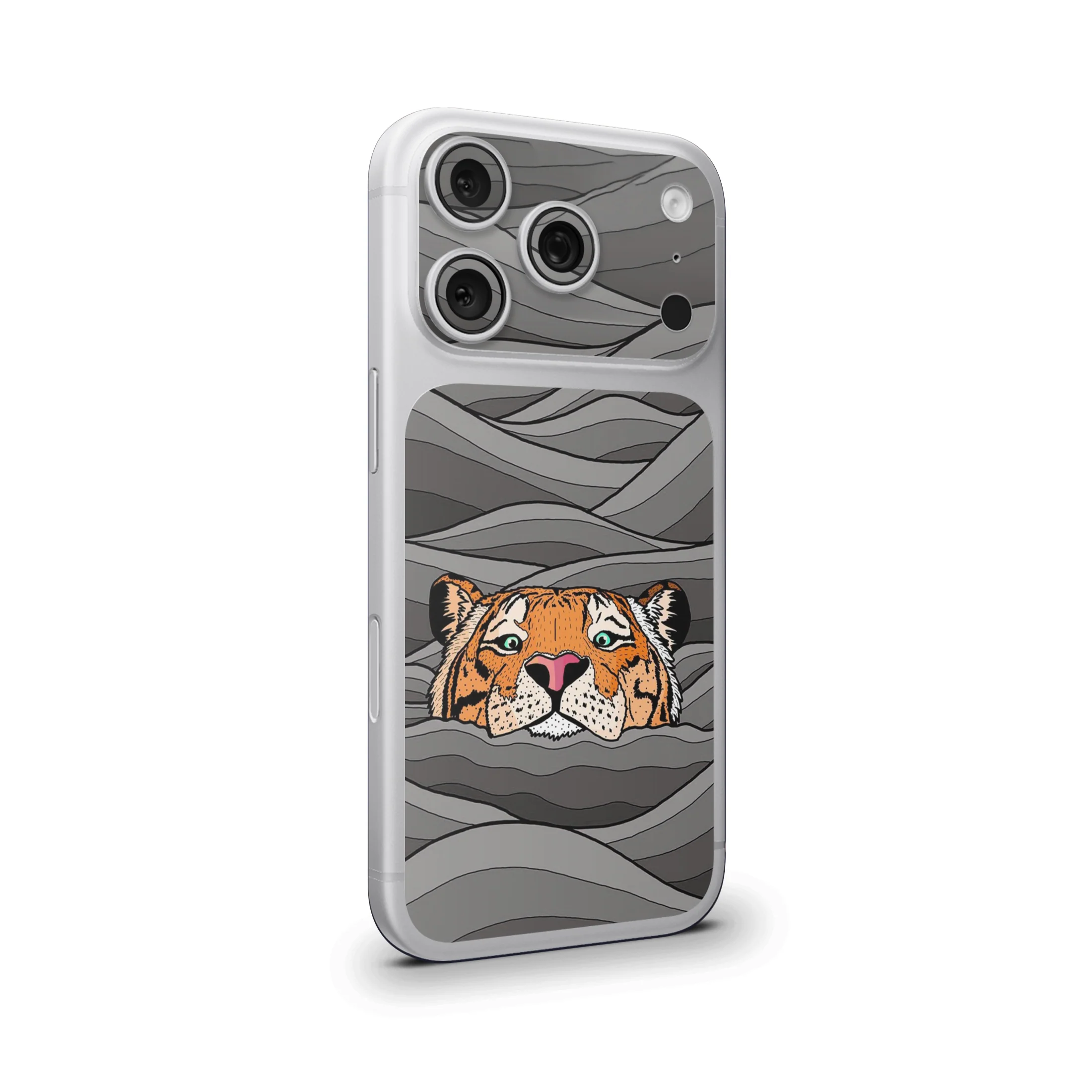 Sea Tiger Camera & Pocket Skin for iPhone 17 Pro / 17 Pro Max - Image 3
