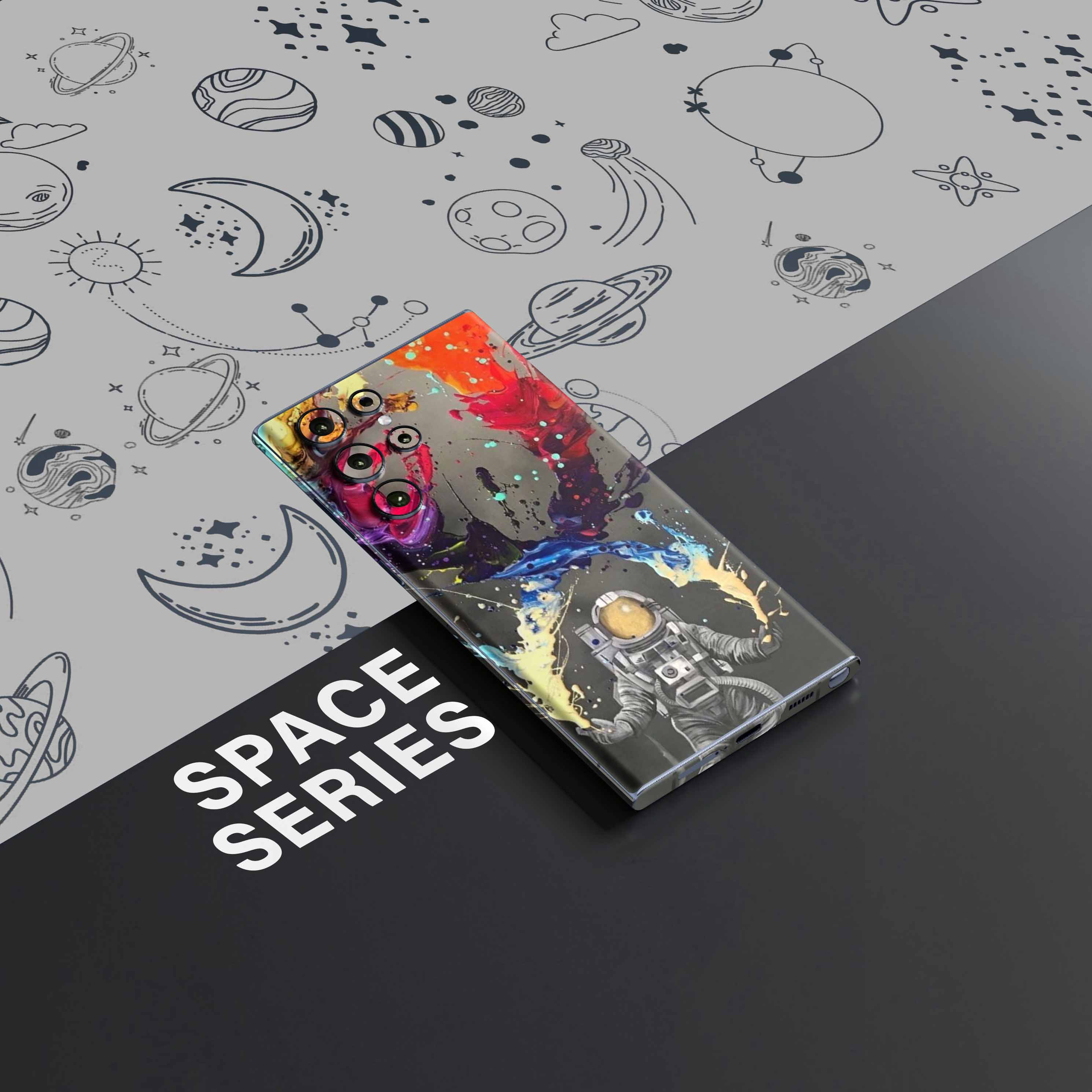 Space Man 5 Mobile Skin