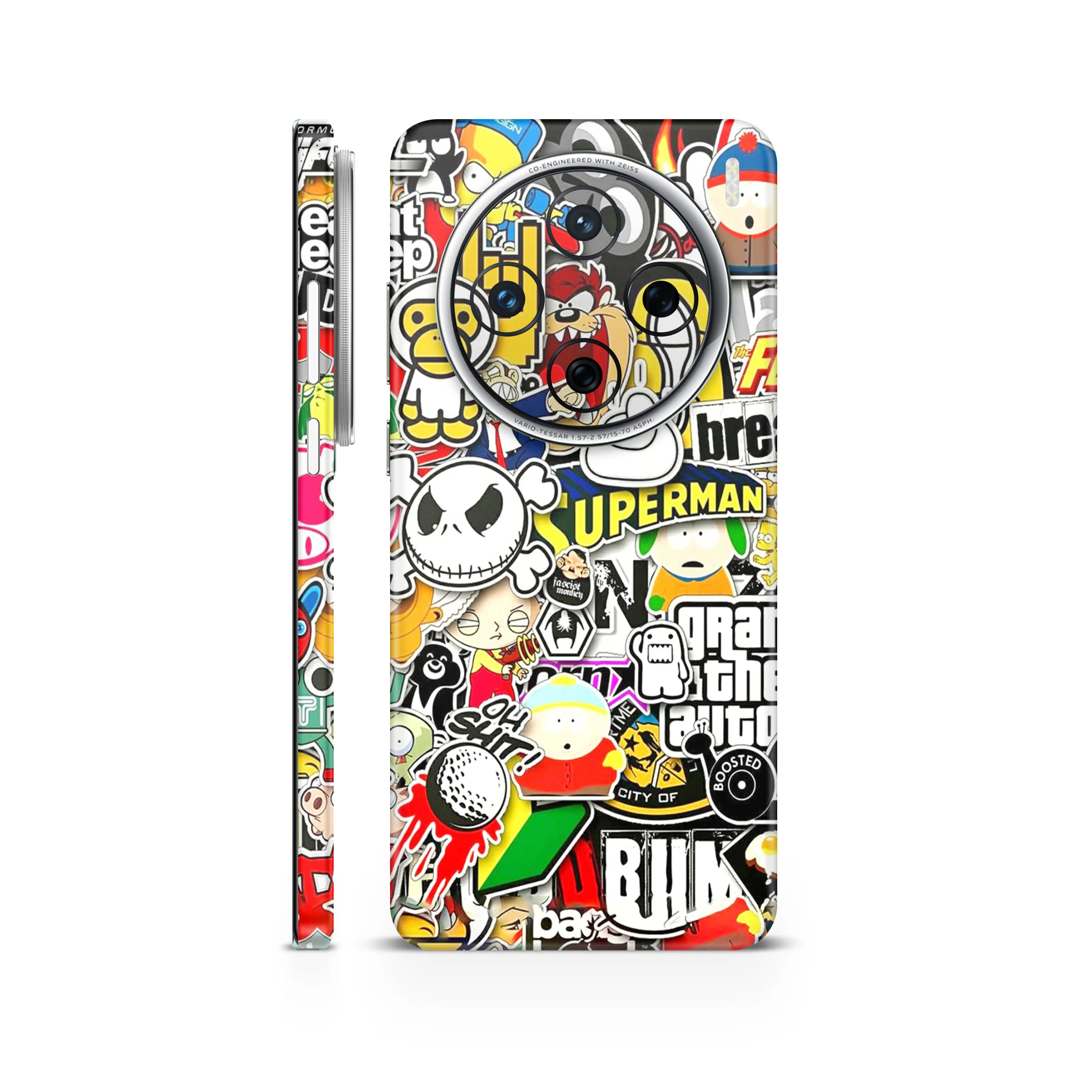 Sticker Bomb Abstract Mobile Skin