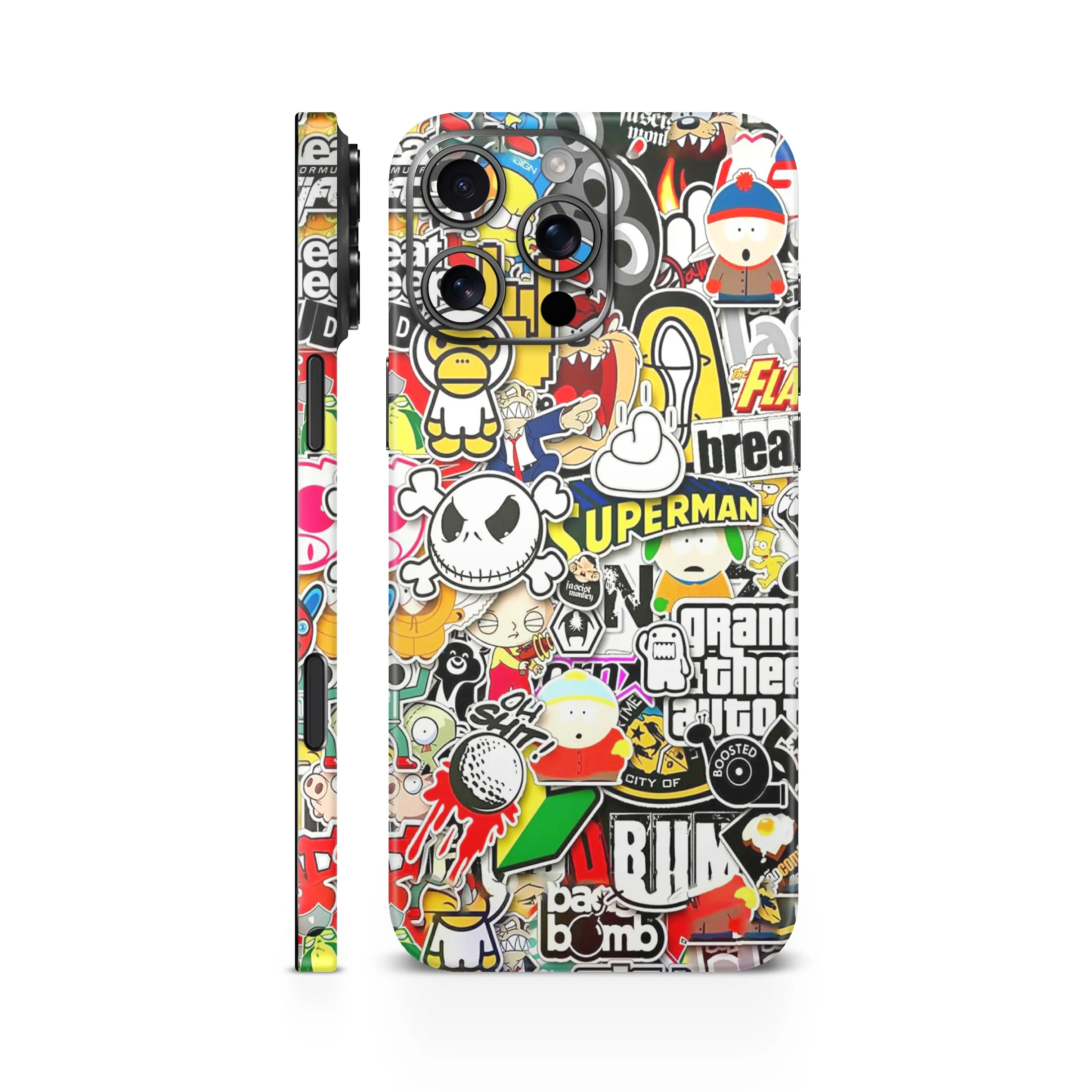 Sticker Bomb Abstract Mobile Skin - Image 2