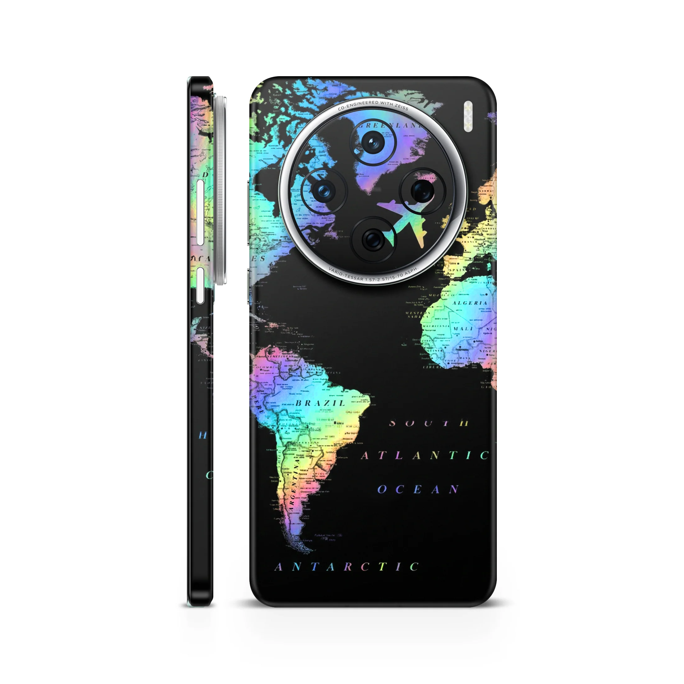 Travel Map 7 Gradient Mobile Skin - Image 2
