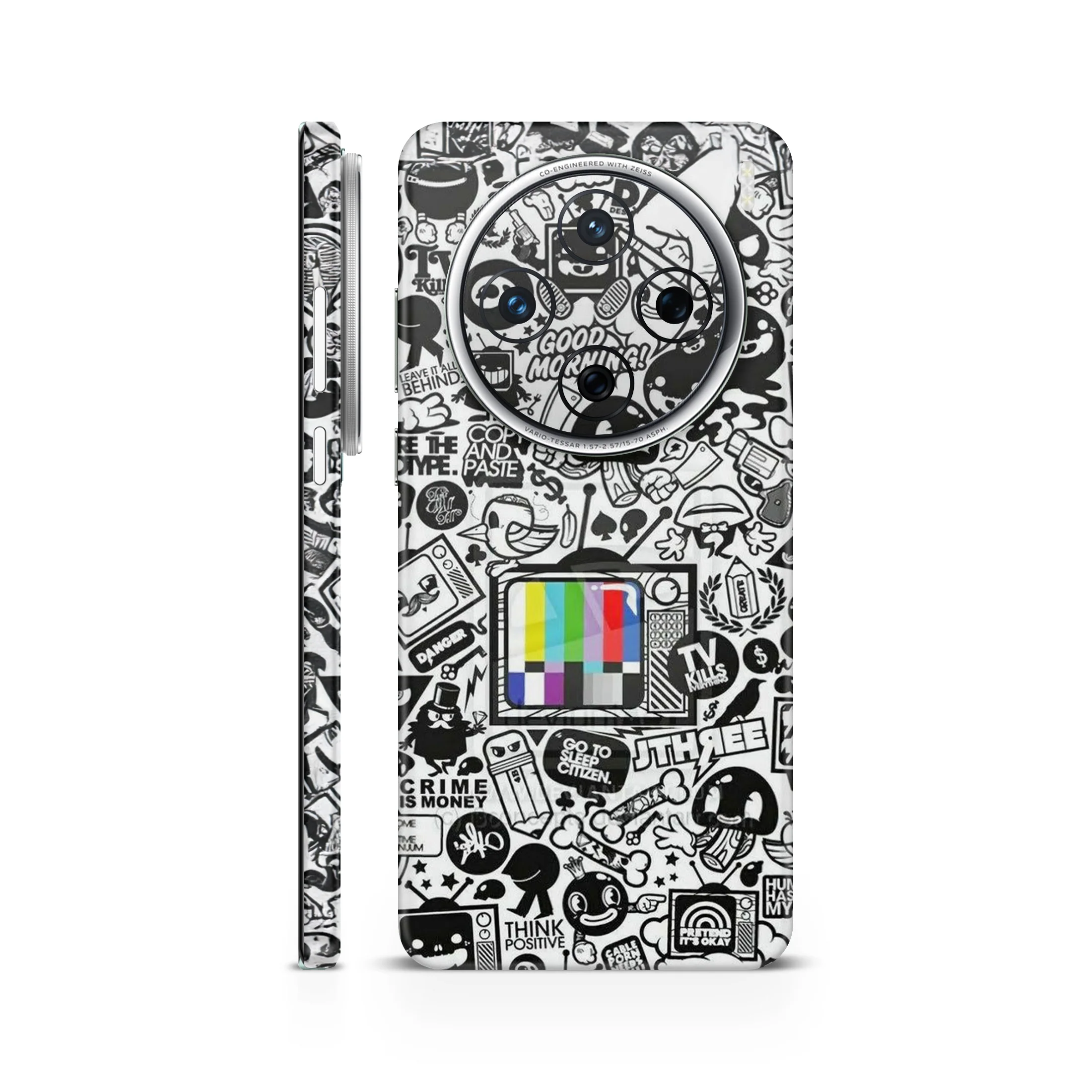 TV Abstract Mobile Skin
