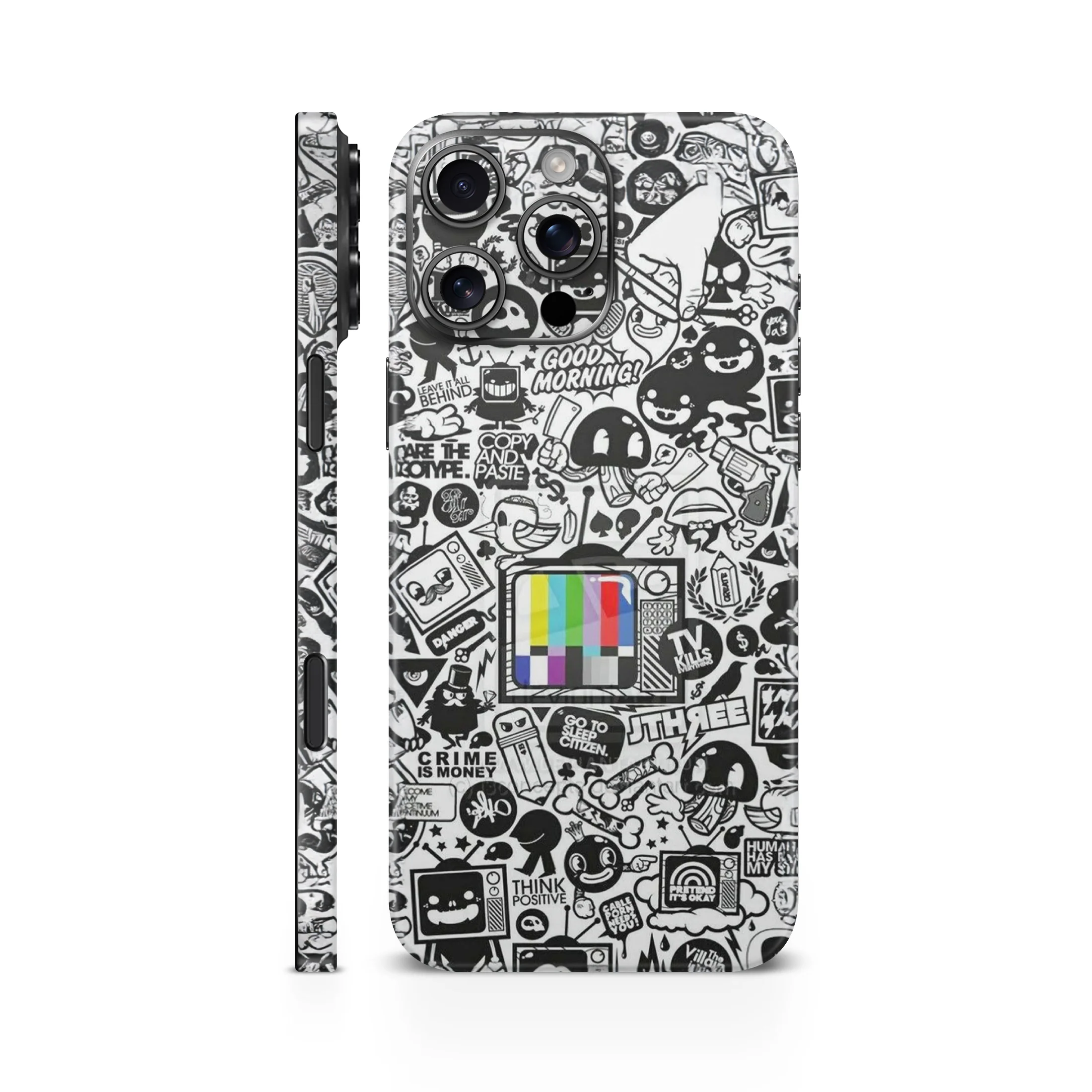 TV Abstract Mobile Skin - Image 2