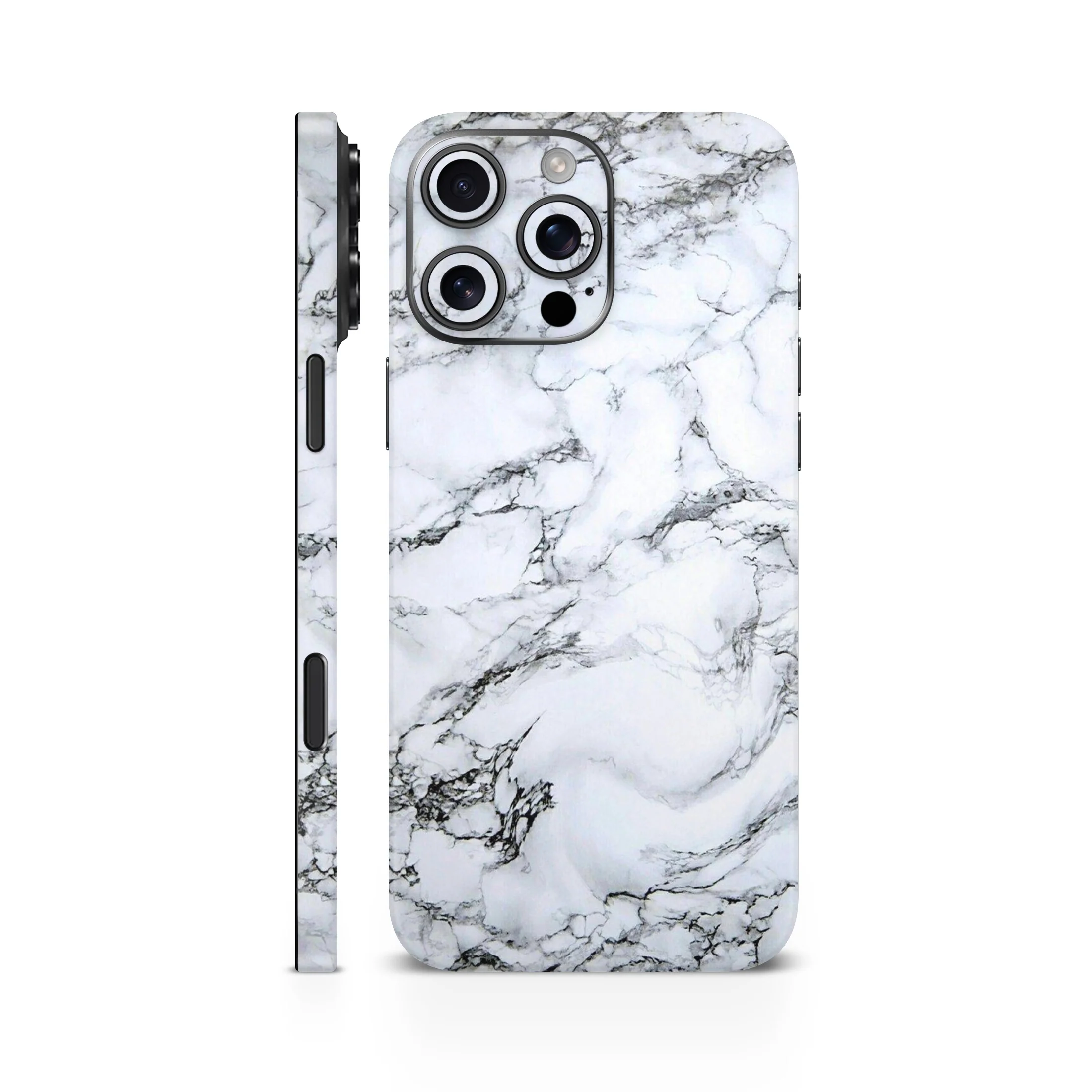 White Marble Mobile Skin - Image 2